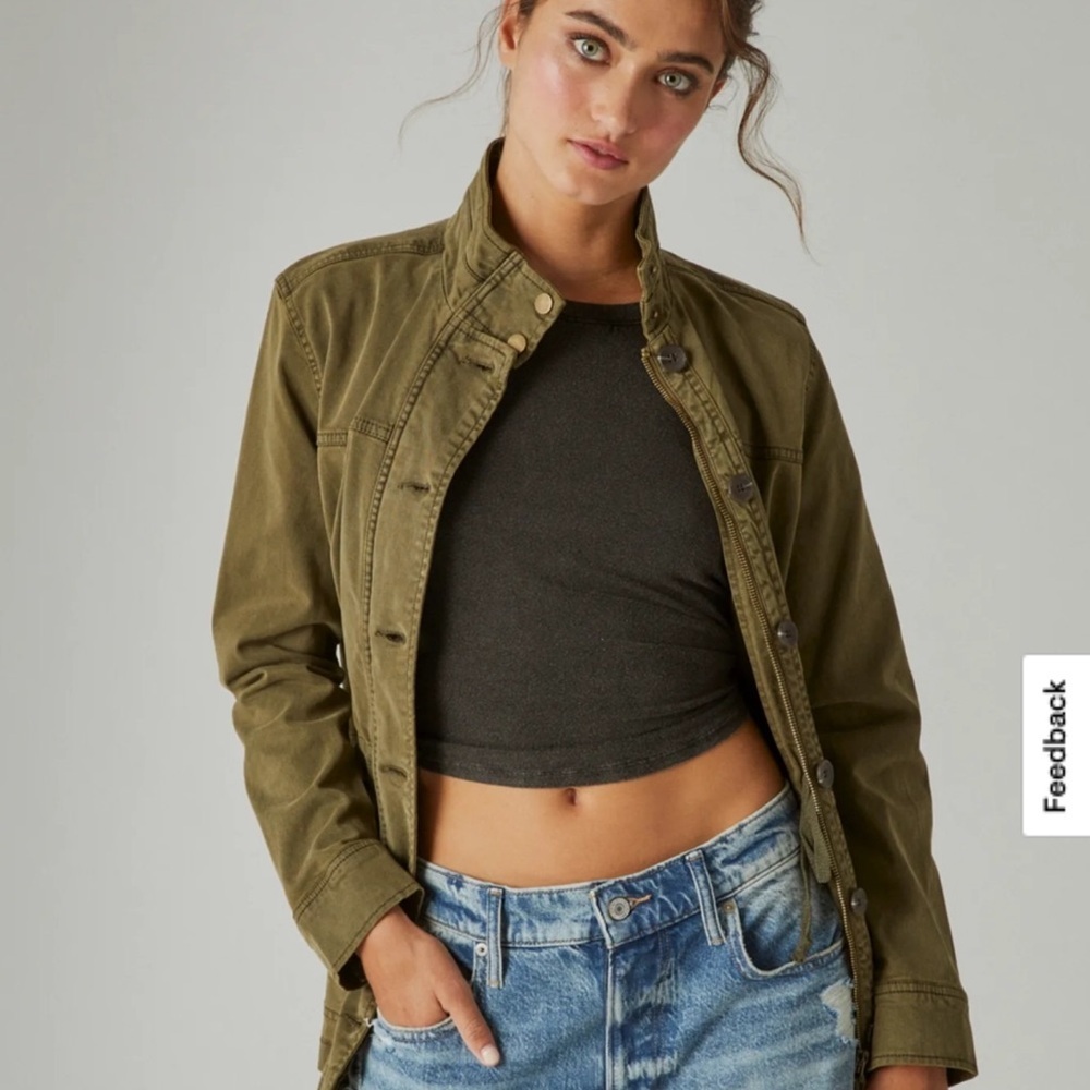 Lucky Brand Utility Jacket S